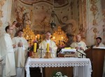 Po prvi puta mons. Josip Mrzljak slavio svetu misu u Purgi