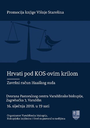 Višnja Starešina u Varaždinu promovira hvaljenu knjigu "Hrvati pod KOS-ovim krilom: Završni račun Haaškog suda"
