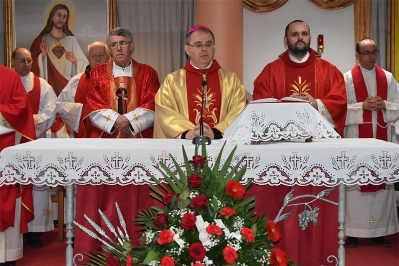 Varazdinska Biskupija Zupa Blazenog Alojzija Stepinca U Koprivnici Proslavila Svog Zupnog Zastitnika