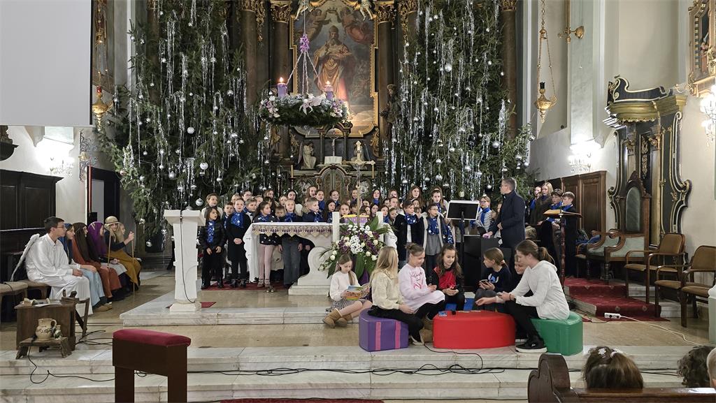Božićni mjuzikl „Gabrijelova priča“ Katoličke osnovne škole Svete Uršule