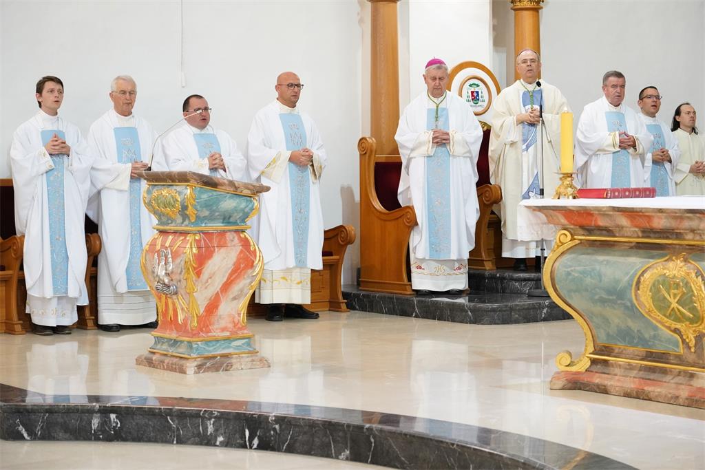 Misa zahvalnica za milosti primljene na 337. hodočašću vjernika grada Varaždina Majci Božjoj Bistričkoj