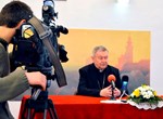 Preduskrsni susret varaždinskog biskupa s predstavnicima medija