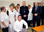 Biskup Mrzljak posjetio pučku kuhinju Caritasa Varaždinske biskupije