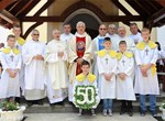 Zlatomisnik mons. Milan Šimunović na proslavi Majke Božje Karmelske