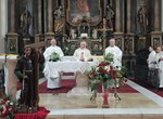 Mons. Juraj Batelja na završetku godišnjeg klanjanja u Župi sv. Nikole biskupa u Varaždinu