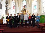 Sjemeništarci Međubiskupijskog sjemeništa u Zagrebu u pohodu Župi Presvetoga Trojstva Nedelišće