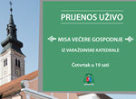 UŽIVO Prijenos mise Večere Gospodnje iz varaždinske katedrale