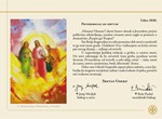 Uskrsna čestitka biskupa Bože Radoša i umirovljenog biskupa Josipa Mrzljaka