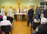 Biskup Radoš predslavio misu u Caritasovu domu u Ivancu
