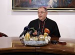 Božićni susret biskupa Radoša s medijskim djelatnicima