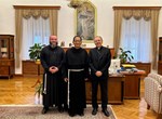 Biskup Radoš primio generalnog ministra franjevaca trećoredaca  o. Amanda Trujilla Cana