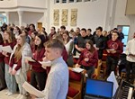 Molitveno bdjenje mladih Varaždinske biskupije u Crkvi Dobrog Pastira u Varaždinu