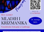 Prvi susret mladih i krizmanika Varaždinske biskupije 26. travnja u Ludbregu