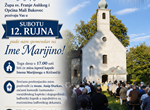 Proštenje uz spomendan Imena Marijina u Križančiji