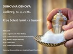 “Kroz bolest i smrt - s Isusom” tema je mjesečne duhovne obnove u Ludbregu