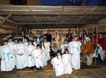 Uprizorenje živih jaslica u župi Sveti Juraj na Bregu
