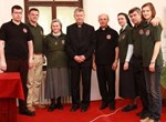 Susret biskupa Mrzljaka s predstavnicima Ureda za mlade Varaždinske biskupije