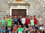 Ministranti na ljetnom duhovno-rekreativnom kampu na Cresu