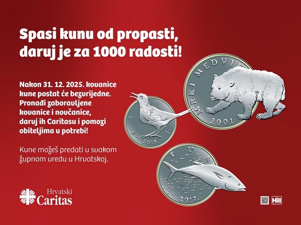 Hrvatski Caritas - Spasi kunu od propasti, daruj je za 1000 radosti!