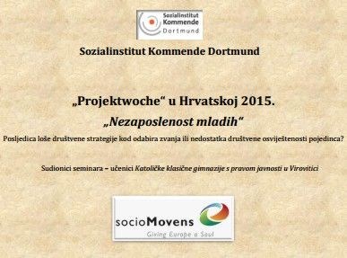 U Pastoralnom centru u Ludbregu seminar o razlozima nezaposlenosti mladih