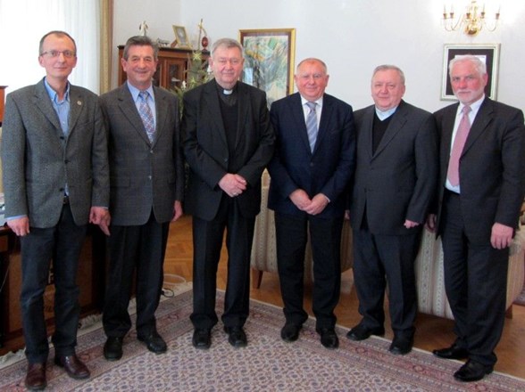 Biskup Mrzljak primio čelništvo Zrinske garde Čakovec