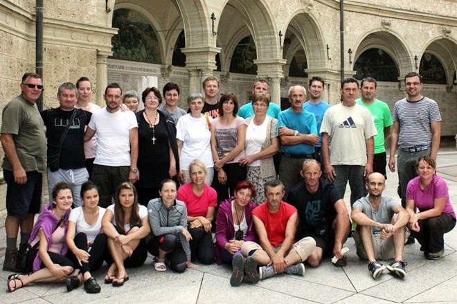 Hodočasnici iz Močila po deseti put pješačili do Marije Bistrice