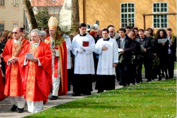Misno slavlje na Cvjetnu nedjelju u varaždinskoj katedrali