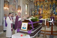 Oproštaj od preč. Ivana Rakarića, umirovljenog svećenika Varaždinske biskupije