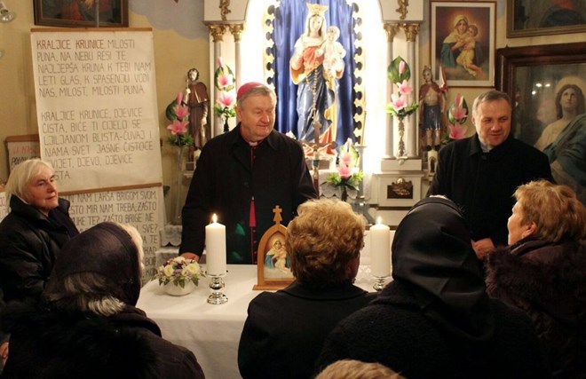 Biskup Mrzljak u pastirskom pohodu župi Vratišinec