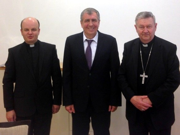 Predsjednik Hrvatskog Caritasa biskup Mrzljak primio veleposlanika Ukrajine