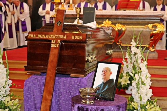 Ispraćaj fra Bonaventure Dude iz varaždinskog samostana