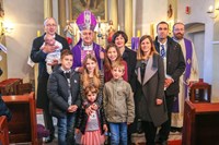 Varaždinski biskup krstio djecu iz mnogobrojnih obitelji u Ivancu, Varaždinu i Pribislavcu
