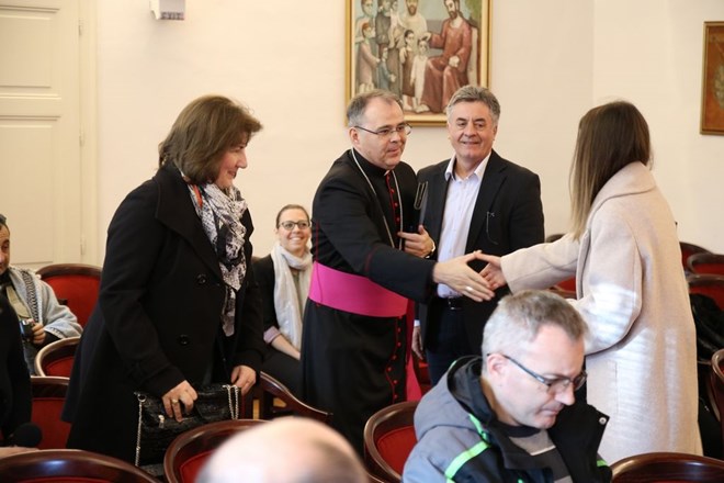 Predbožićni susret mons. Bože Radoša i medijskih djelatnika s područja Varaždinske biskupije