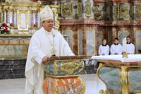 Započela molitvena trodnevnica uoči biskupskog ređenja - svetu misu predslavio mons. Vjekoslav Huzjak