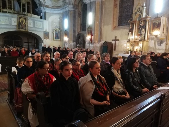 Misa na spomen sv. Cecilije u Legradu i koncert u čast novog varaždinskog biskupa