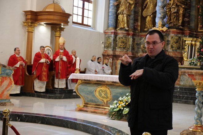 Osobe s invaliditetom na blagdan sv. Stjepana u varaždinskoj katedrali