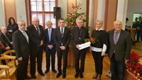 Povelja Međimurske županije dodijeljena umirovljenom Varaždinskom biskupu Josipu Mrzljaku