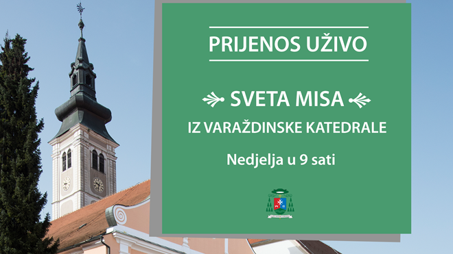 UŽIVO Prijenos mise posvete ulja iz varaždinske katedrale