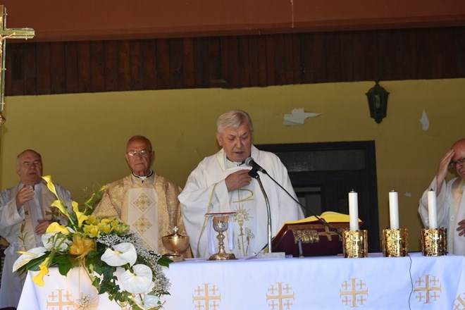Zlatna misa mons. Leonarda Logožara u Goričanu