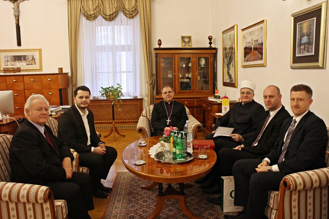 Susret varaždinskog biskupa i muftije Islamske zajednice u Hrvatskoj