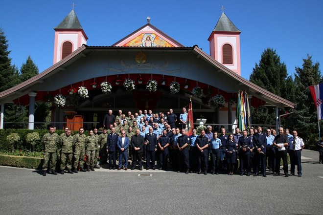 Na "Sveti petak" u ludbreško svetište Predragocjene Krvi Kristove hodočastila Hrvatska vojska i policija