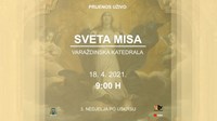 UŽIVO Misno slavlje iz varaždinske katedrale na 3. uskrsnu nedjelju