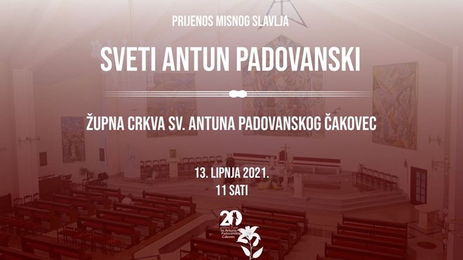 UŽIVO - Prijenos mise iz Čakovca