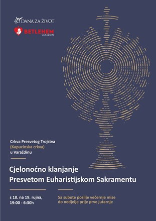 Cjelonoćno bdjenje za nerođene u Varaždinu
