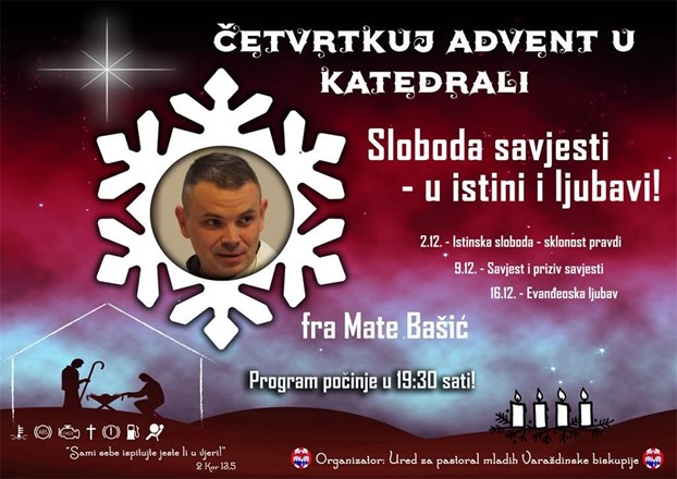 Adventska duhovna obnova "Četvrtkuj advent u katedrali"