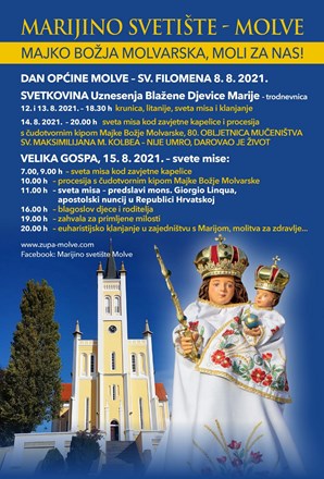 Mons. Giorgio Lingua na Veliku Gospu u Molvama
