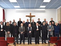 Susret župnika sjemeništaraca s odgojiteljima u Međubiskupijskom sjemeništu na zagrebačkoj Šalati