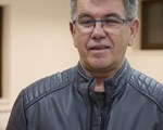 Slika Stjepan Martinčević, volonter Župe sv. Jurja, Maruševec za prihvat izbjeglica