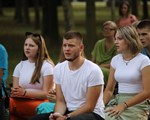 Slika Mladi Varaždinske biskupije hodočastili u Ludbreg te sudjelovali na 26. festivalu  duhovne glazbe "Duga"