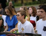Slika Mladi Varaždinske biskupije hodočastili u Ludbreg te sudjelovali na 26. festivalu  duhovne glazbe "Duga"